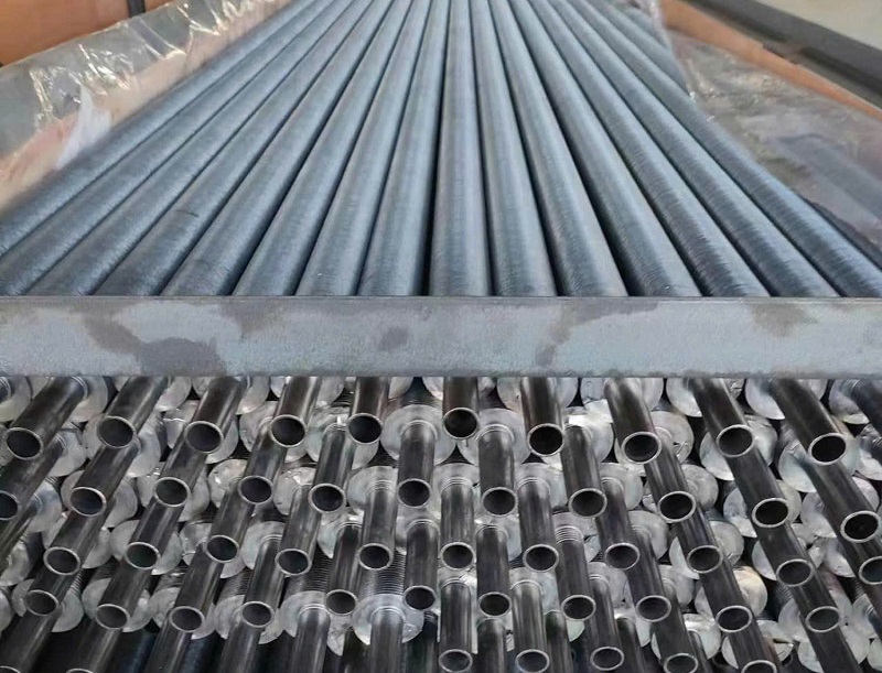 Thiết kế và lắp đặt ống tản nhiệt cánh nhôm cho nhà máy