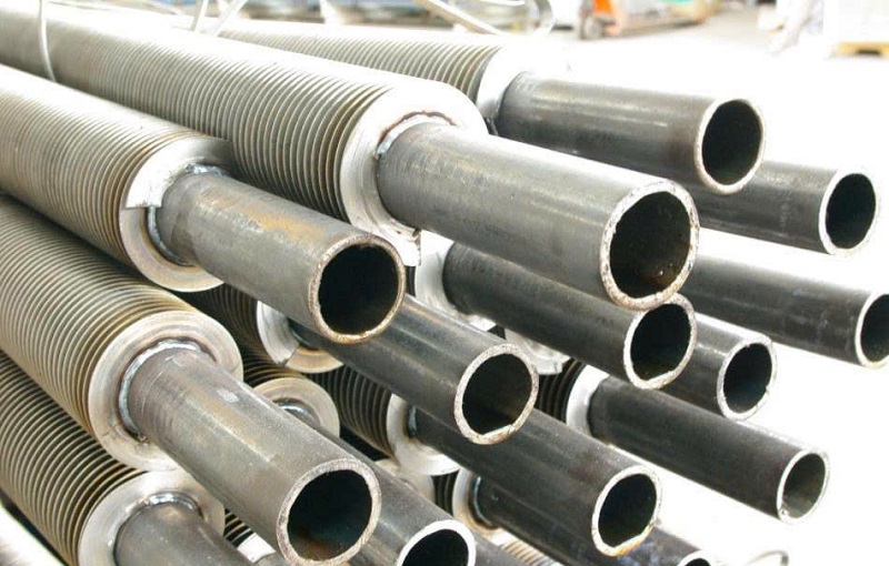 Ống tản nhiệt cánh nhôm trong hệ thống làm mát bằng gió