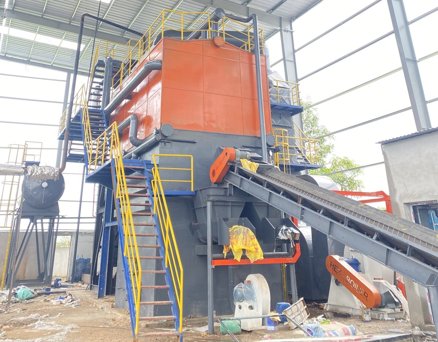 Lắp đặt lò hơi tầng sôi